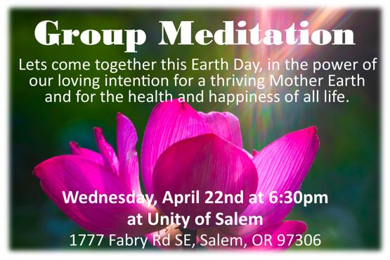Earth Day Meditation